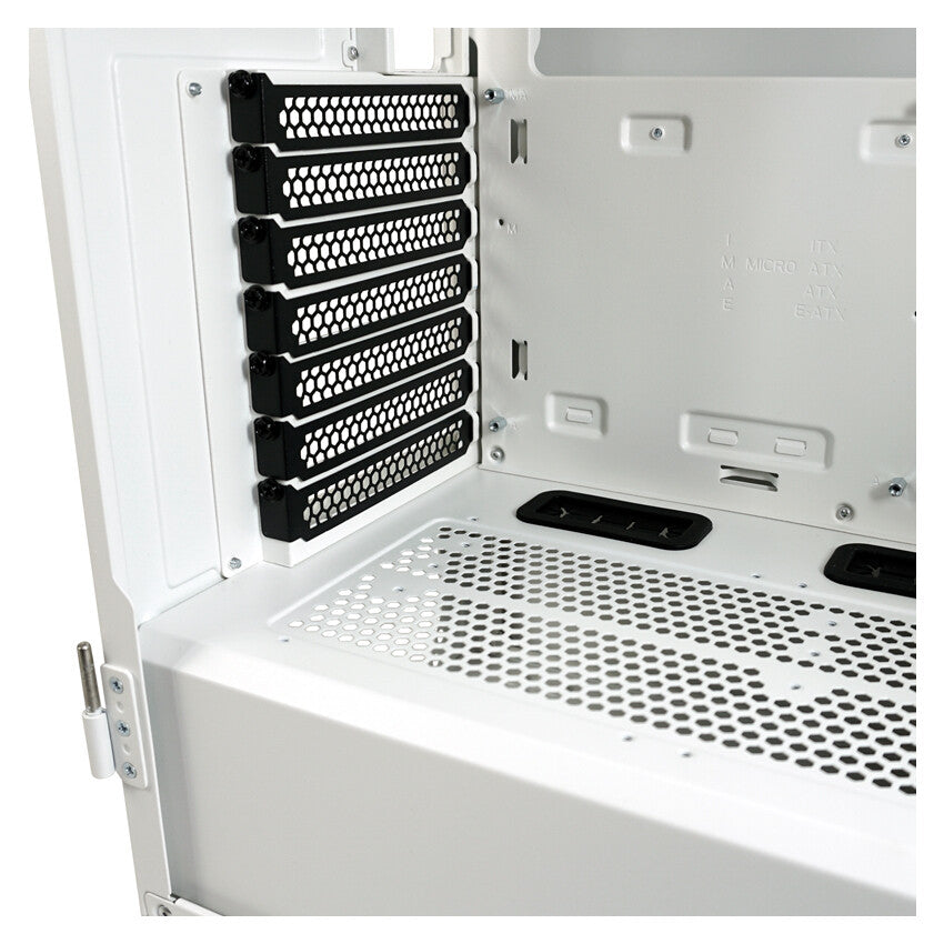 LC-Power Holo 1 X - ATX Mid Tower Case in White