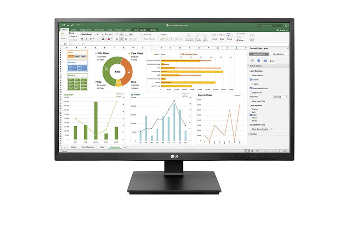 LG 27BK55YP-B - 68.6 cm (27") - 1920 x 1080 pixels FHD Monitor