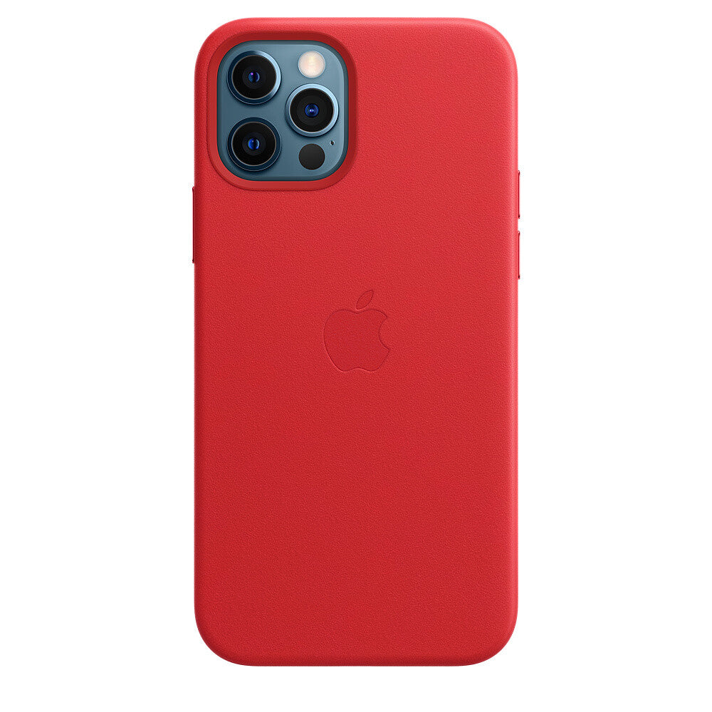 Apple MHKD3ZM/A - Leather Case with MagSafe for iPhone 12 / 12 Pro  in (PRODUCT)RED