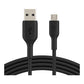 Belkin BOOSTCHARGE Micro-USB to USB-A Cable - 1m - Black