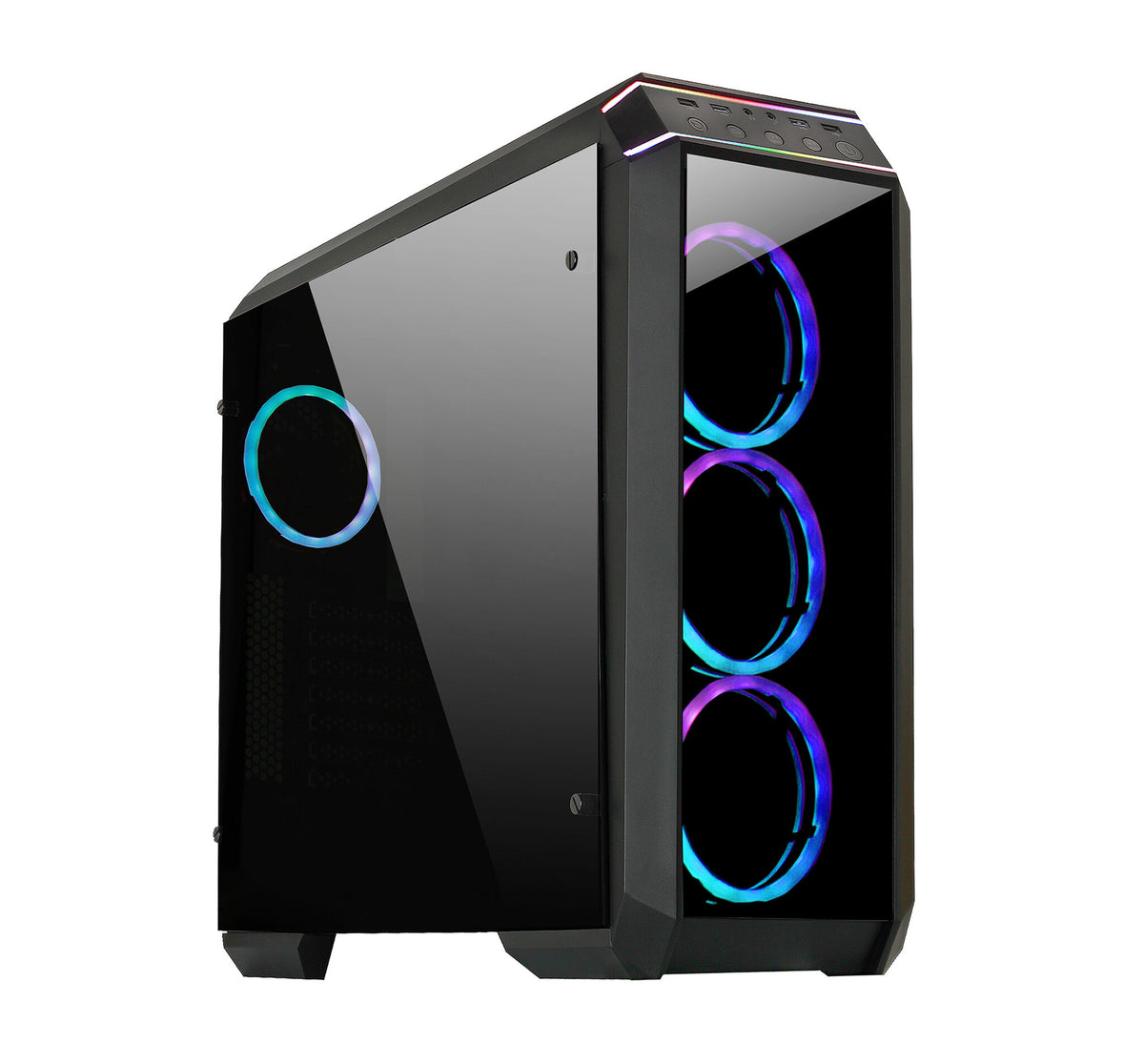 Chieftec STALLION II - ATX Mid Tower Case in Black