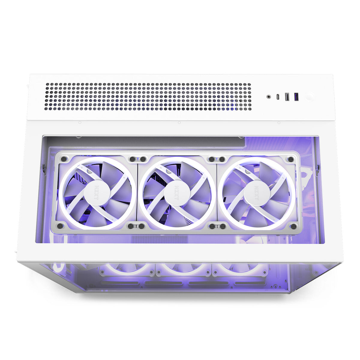NZXT H9 Elite - ATX Mid Tower Case in White