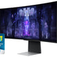 Samsung Odyssey Neo G8 S34BG850SU computer monitor 86.4 cm (34") 3440 x 1440 pixels UltraWide Quad HD OLED Silver
