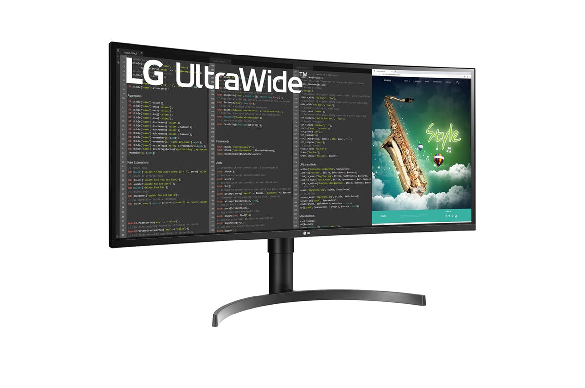 LG 35WN75CP-B LED display 88.9 cm (35&quot;) 3440 x 1440 pixels UltraWide Quad HD Black