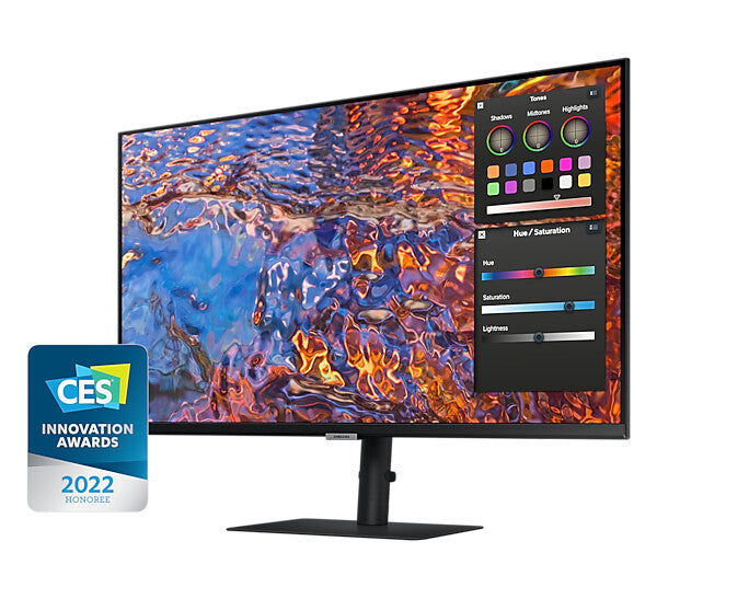 Samsung ViewFinity LS32B800PXU computer monitor 81.3 cm (32") 3840 x 2160 pixels 4K Ultra HD