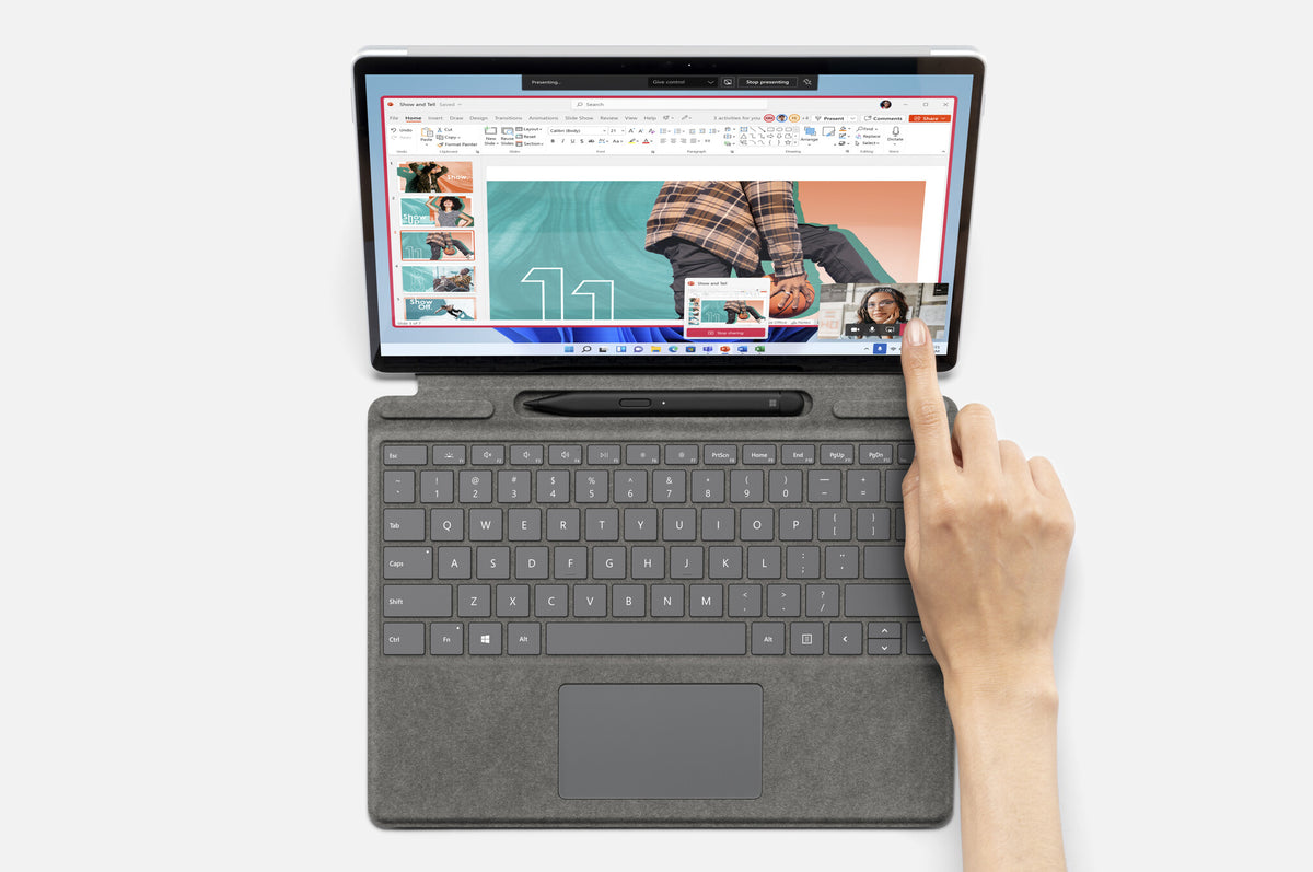 Microsoft Surface Pro 8 - 4G LTE - 256 GB - 33 cm (13") - Intel® Core™ i5 - 8 GB - Wi-Fi 6 - Windows 10 Pro - Platinum