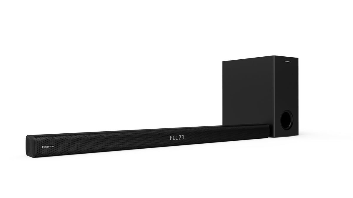 Hisense HS218 soundbar speaker Black 2.1 channels 200 W