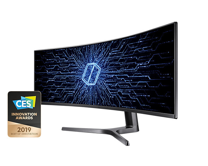 Samsung Odyssey RG90S computer monitor 124 cm (48.8") 5120 x 1440 pixels 4K Ultra HD LCD Black