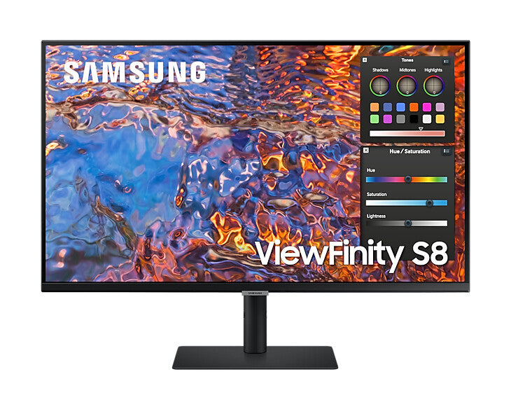 Samsung ViewFinity LS32B800PXU computer monitor 81.3 cm (32") 3840 x 2160 pixels 4K Ultra HD