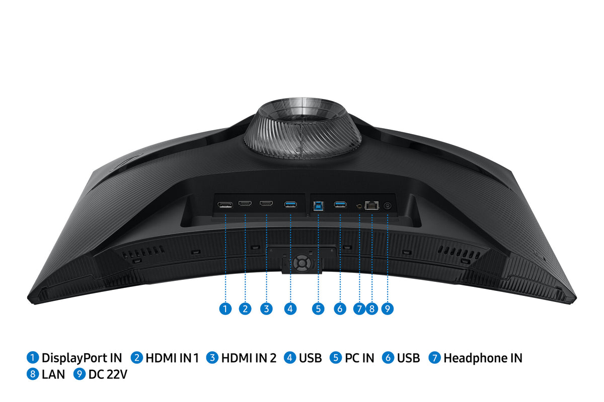 Samsung Odyssey LS27BG650EU computer monitor 68.6 cm (27") 2560 x 1440 pixels Quad HD LCD Black