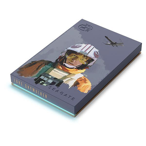 Seagate Game Drive Luke Skywalker™ Special Edition FireCuda External hard drive 2 TB Black