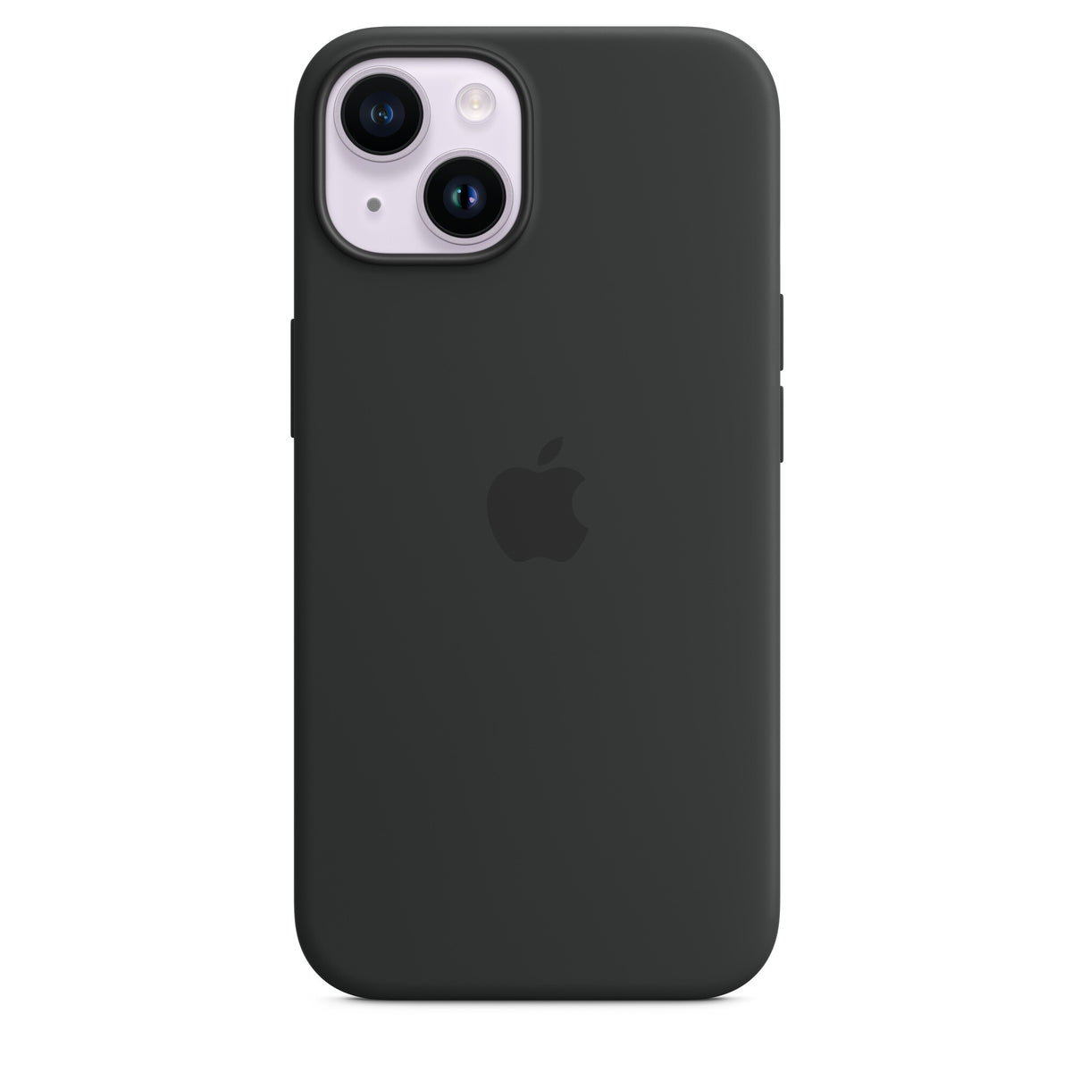 Apple Silicone Case for iPhone 14 with MagSafe in Midnight