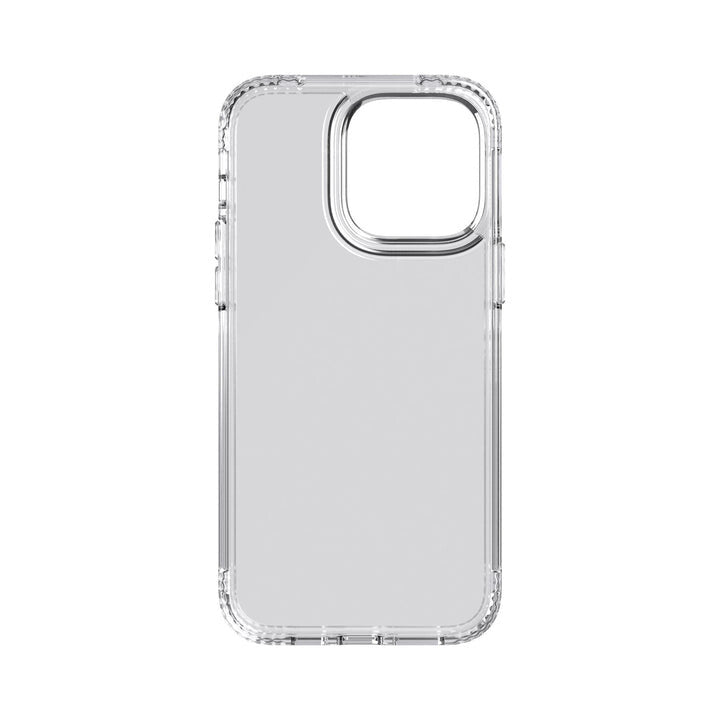 Tech21 Evo Clear mobile phone case for iPhone 14 Pro Max (17 cm (6.7&quot;)) Cover in Dark Grey Transparent