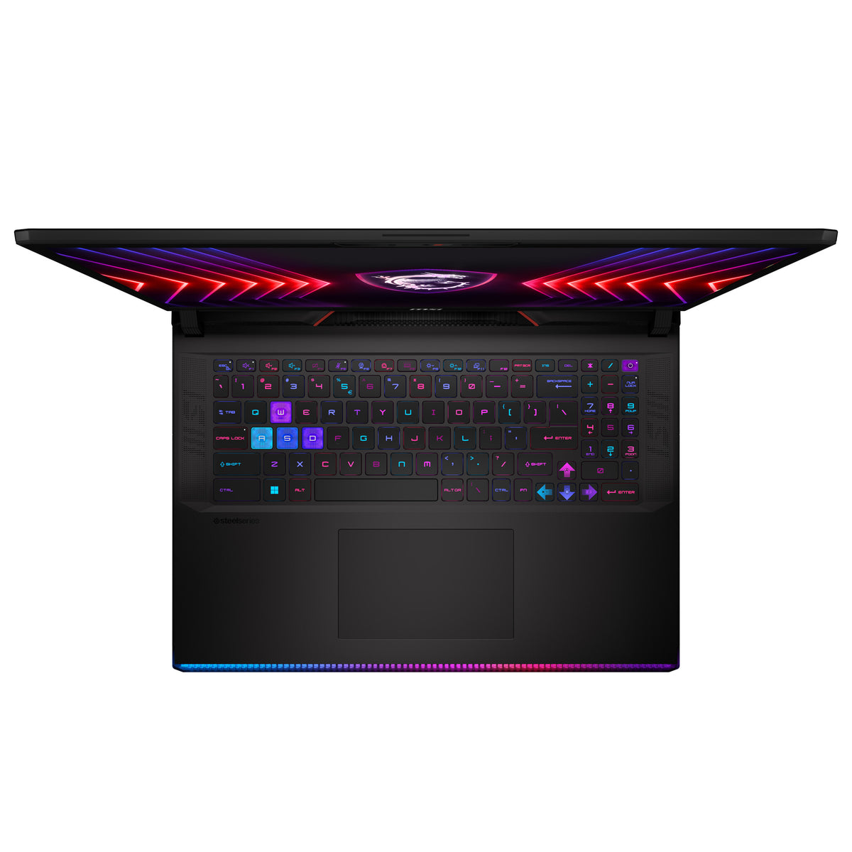 MSI Gaming Raider GE78 HX Laptop - 43.2 cm (17&quot;) - Intel® Core™ i9-14900HX - 32 GB DDR5-SDRAM - 4 TB SSD - NVIDIA GeForce RTX 4080 - Wi-Fi 7 - Windows 11 Home - Black