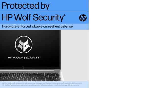 HP EliteBook 650 G9 Laptop - 39.6 cm (15.6") - Intel® Core™ i5-1335U - 16 GB DDR4-SDRAM - 512 GB SSD - Wi-Fi 6E - Windows 11 Pro - Silver