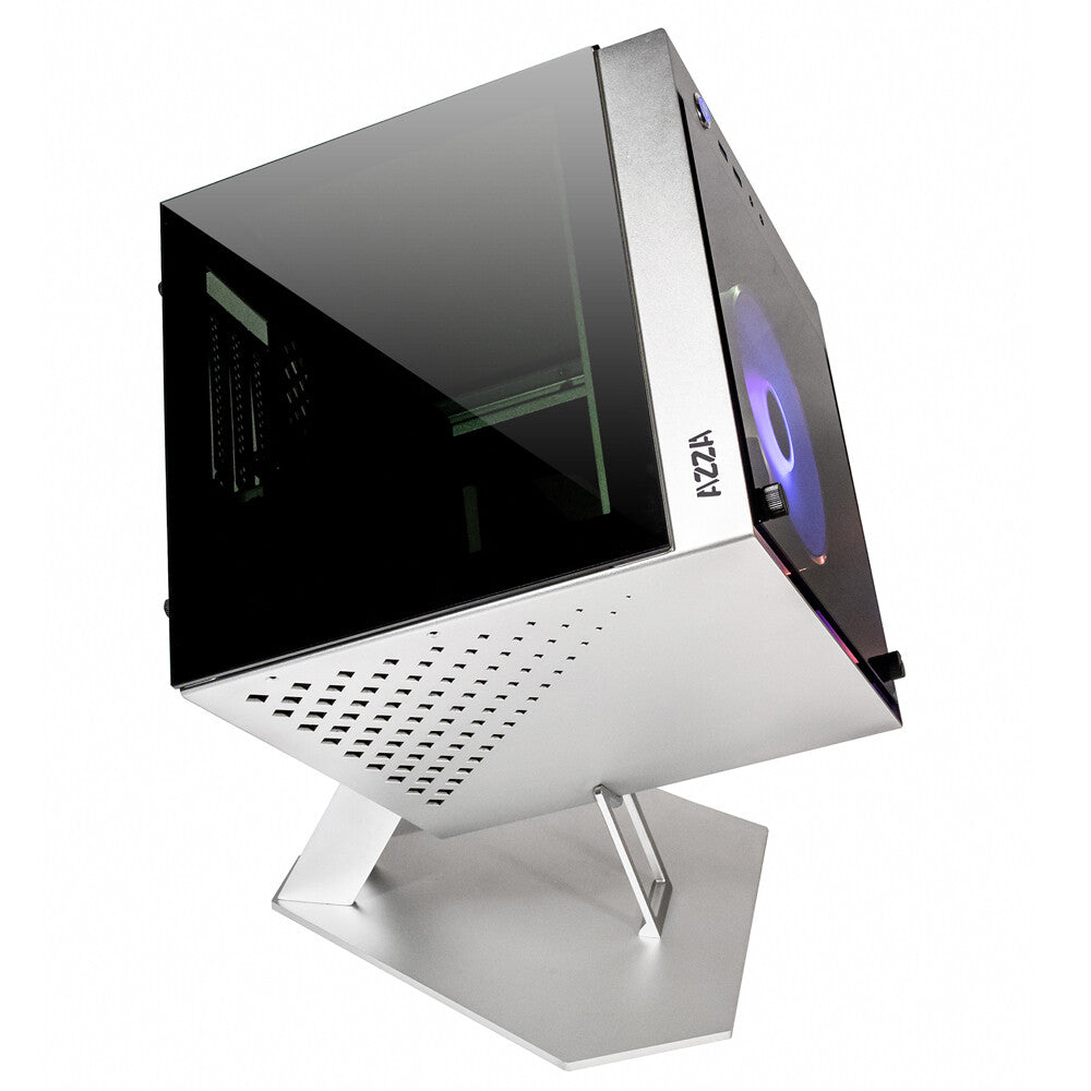 Azza CUBE MINI 805 - Mini ITX Tower Case in Silver