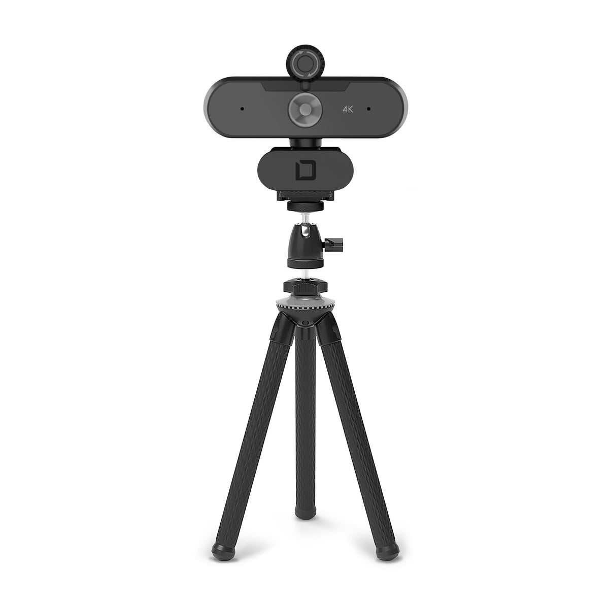 DICOTA D31888 - 3840 x 2160p USB 2.0 webcam in Black