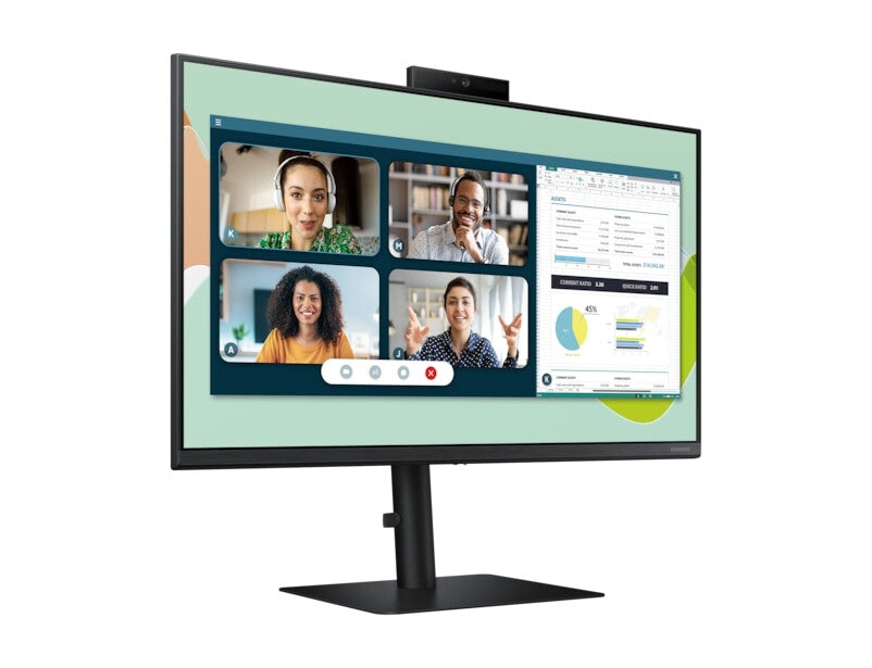 Samsung LS24A400VEU computer monitor 61 cm (24") 1920 x 1080 pixels Full HD LED Black