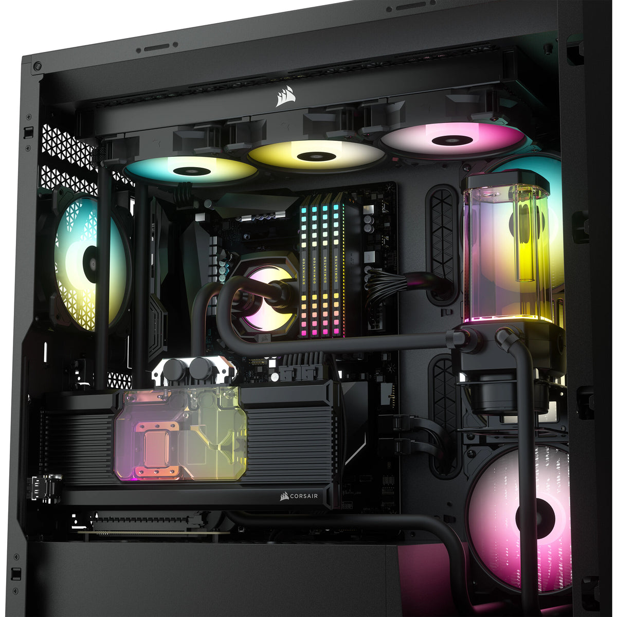 Corsair iCUE 5000X RGB - ATX Mid Tower Case in Black