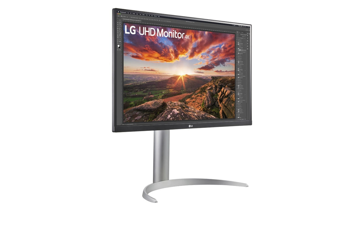 LG 27UP85NP-W computer monitor 68.6 cm (27&quot;) 3840 x 2160 pixels 4K Ultra HD LED Silver