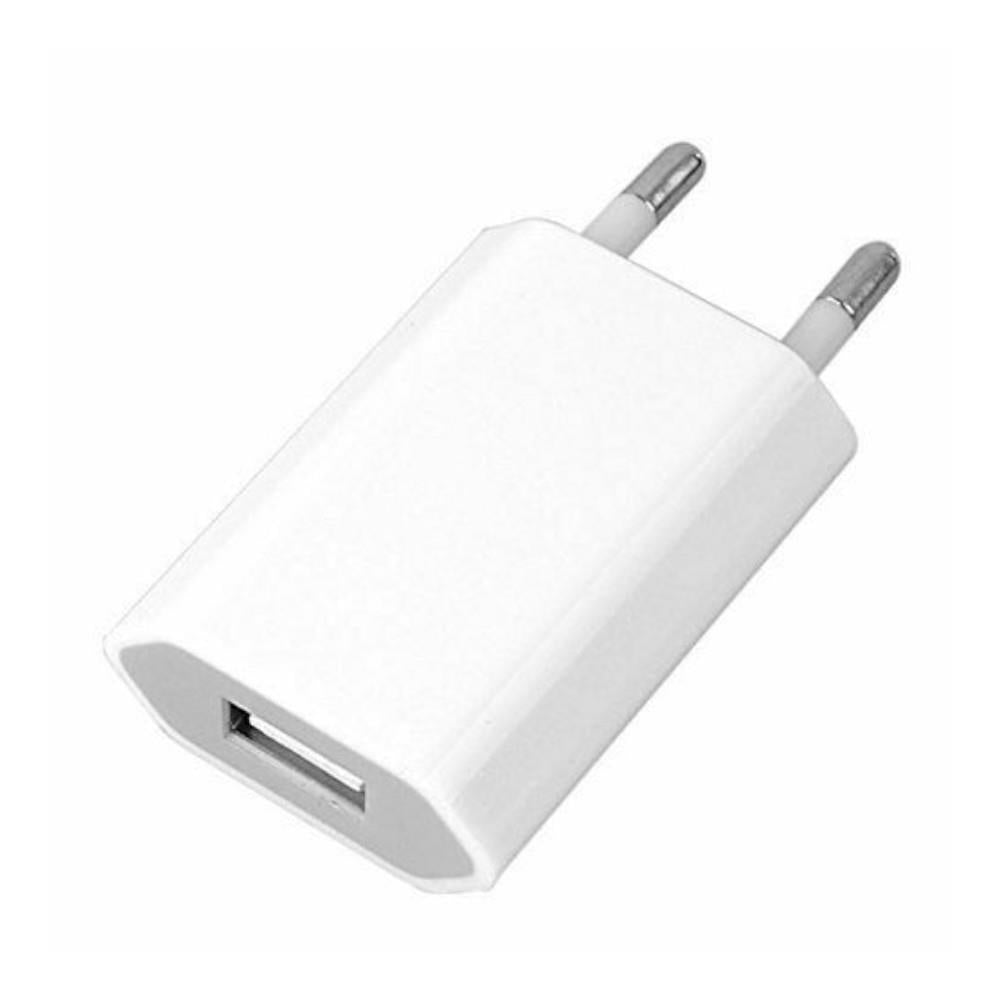 EU 2-pin Charging Head (USB Port / No Cable)