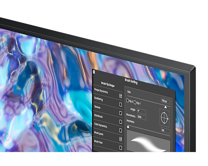 Samsung LS27B610EQU computer monitor 68.6 cm (27") 2560 x 1440 pixels Quad HD LCD Black