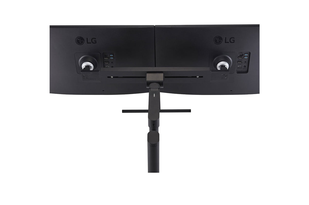 LG 27QP88DP-BS Computer Monitor Ergo Dual with Daisy Chain 68.6 cm (27") 2560 x 1440 pixels Quad HD LED Black
