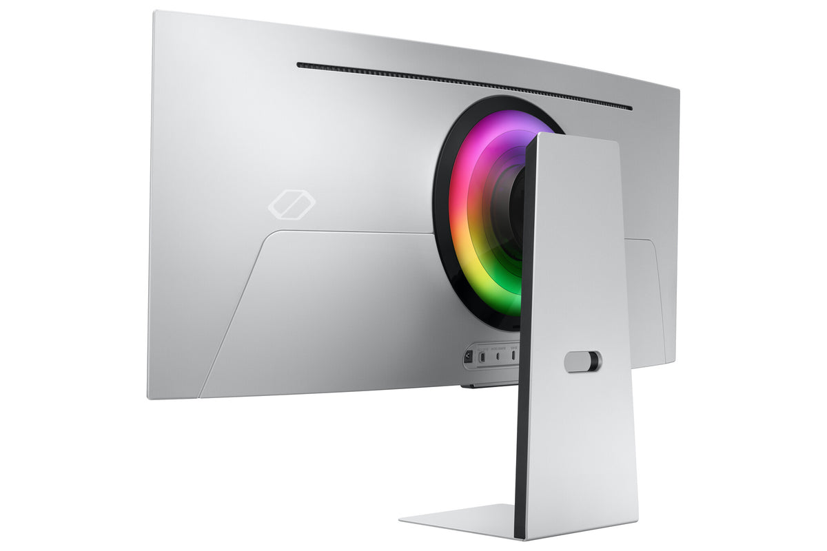Samsung Odyssey Neo G8 S34BG850SU computer monitor 86.4 cm (34") 3440 x 1440 pixels UltraWide Quad HD OLED Silver