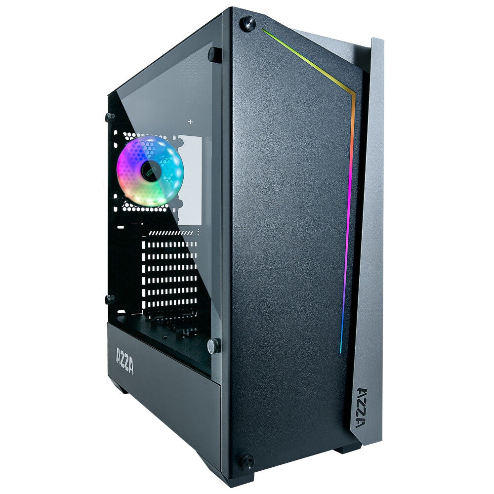 Azza Apollo 430 - ATX Mid Tower Case in Black
