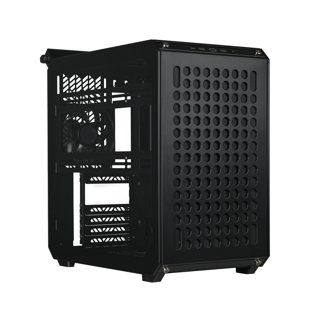 Cooler Master QUBE 500 Flatpack - ATX Mid Tower Case in Black