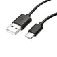 Samsung 1.2m USB Type-A to Type-C Charge & Sync Cable - Black