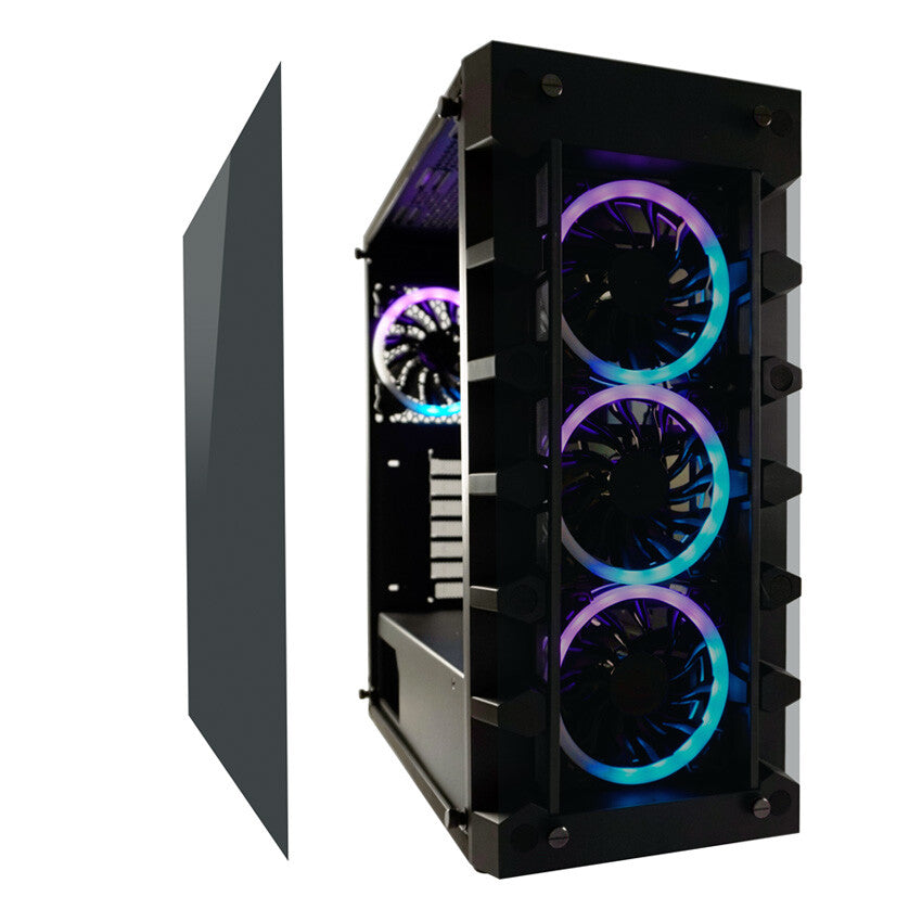 LC-Power Gaming 709B - Solar System X Midi Tower in Black