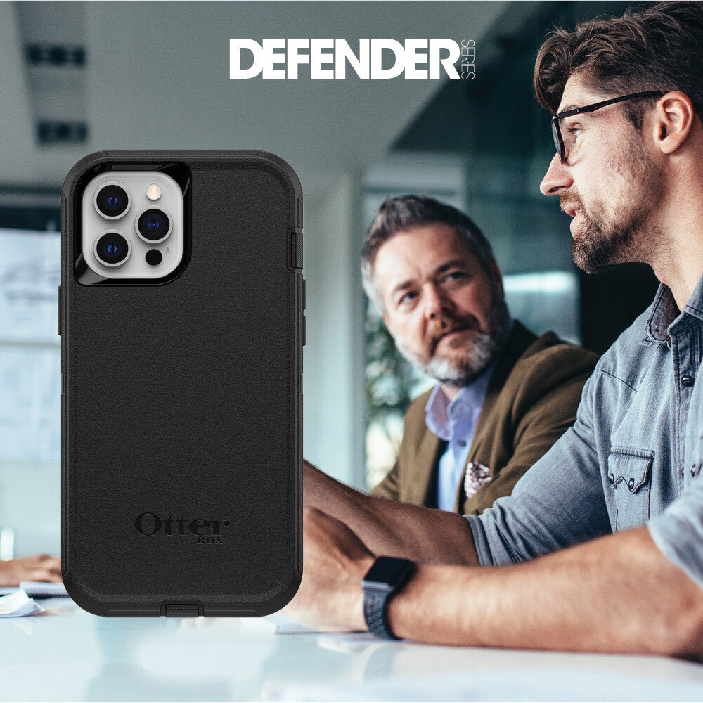 OtterBox Defender Series for Apple iPhone 12, 12 Pro in Black