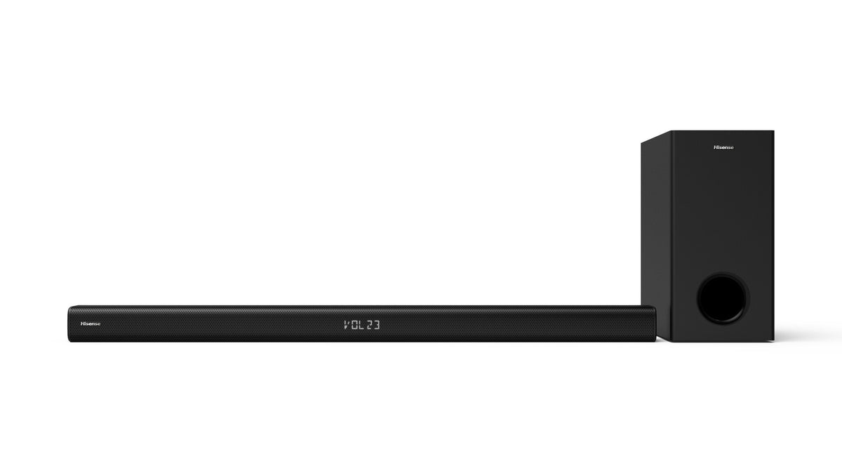 Hisense HS218 soundbar speaker Black 2.1 channels 200 W