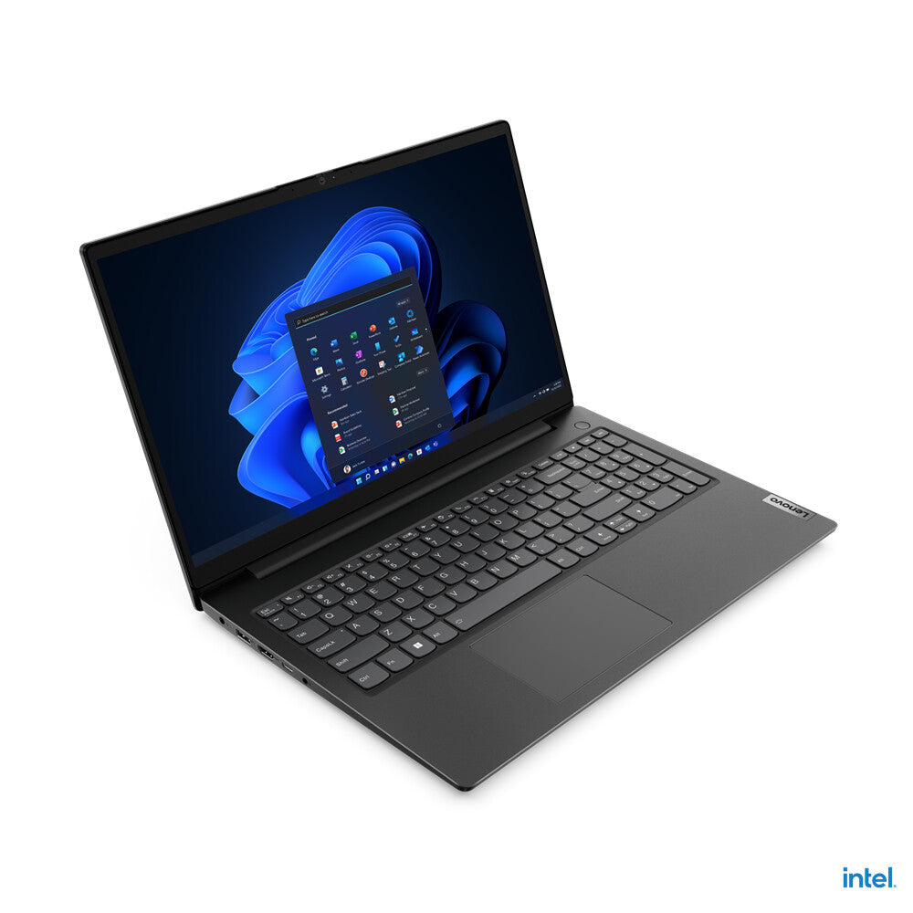 Lenovo V V15 Laptop - 39.6 cm (15.6") - Intel® Core™ i5-12500H - 8 GB DDR4-SDRAM - 256 GB SSD - Wi-Fi 6 - Windows 11 Home - Black