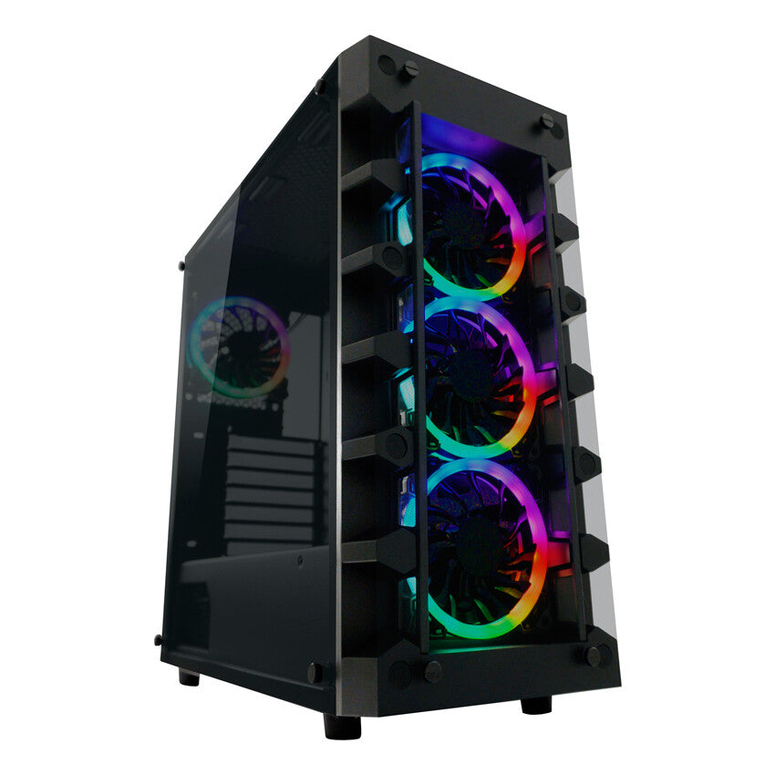 LC-Power Gaming 709B - Solar System X Midi Tower in Black