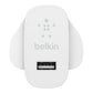 Belkin BOOSTCHARGE USB-A 12W Wall Charger with 1m Lightning Cable - White