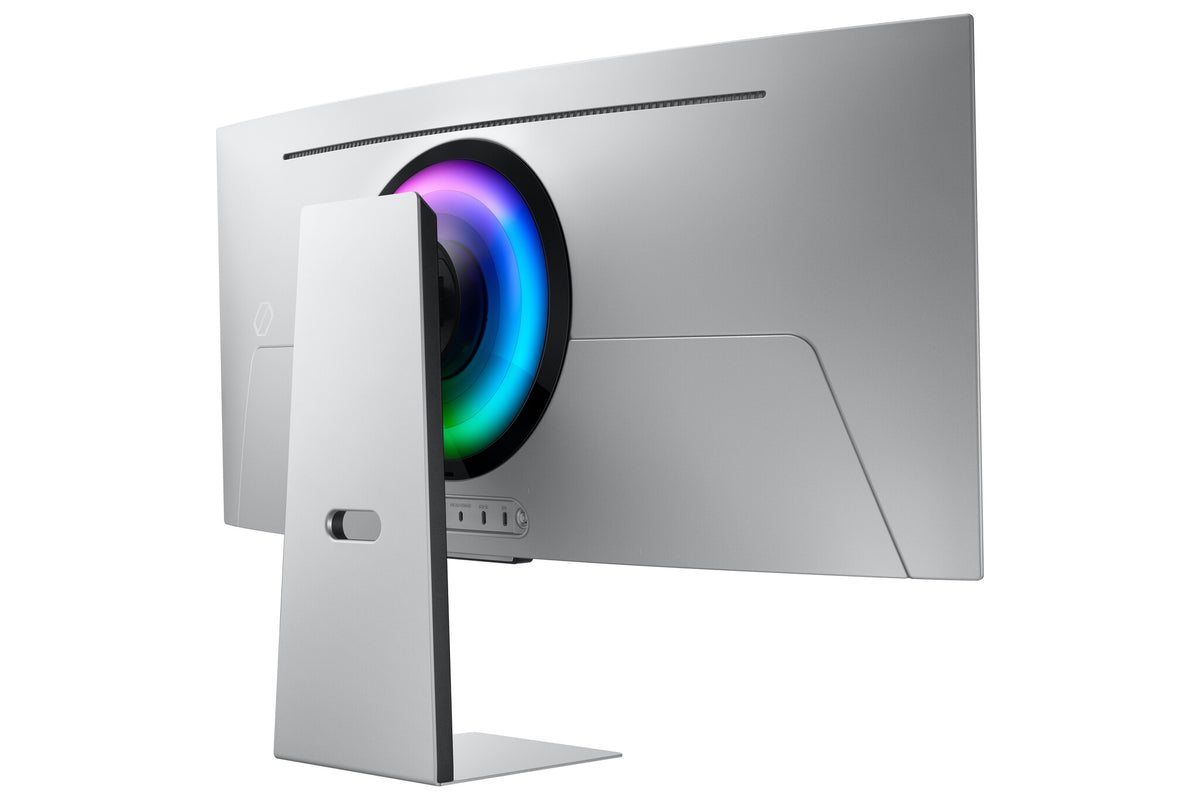 Samsung Odyssey Neo G8 S34BG850SU computer monitor 86.4 cm (34") 3440 x 1440 pixels UltraWide Quad HD OLED Silver