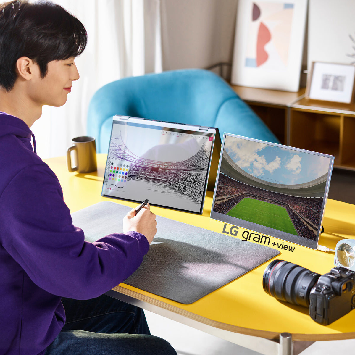 LG 16MR70.ASDA1 - 40.6 cm (16") - 2560 x 1600 pixels WQXGA LED Portable Monitor
