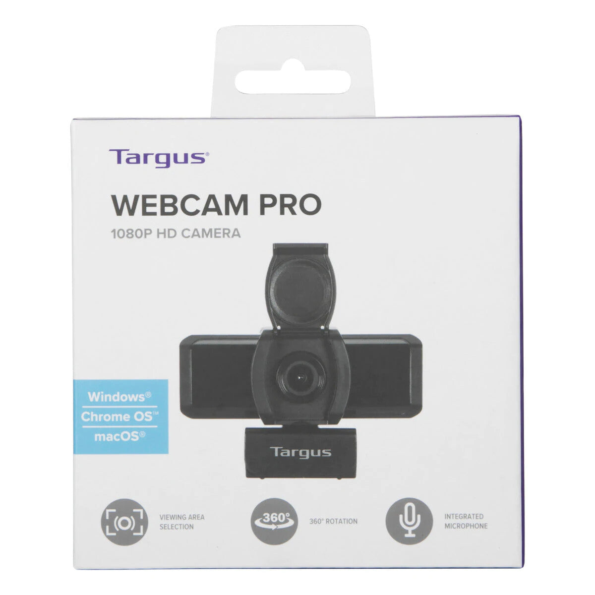 Targus AVC041GL - 2 MP 1920 x 1080 pixels USB 2.0 webcam in Black