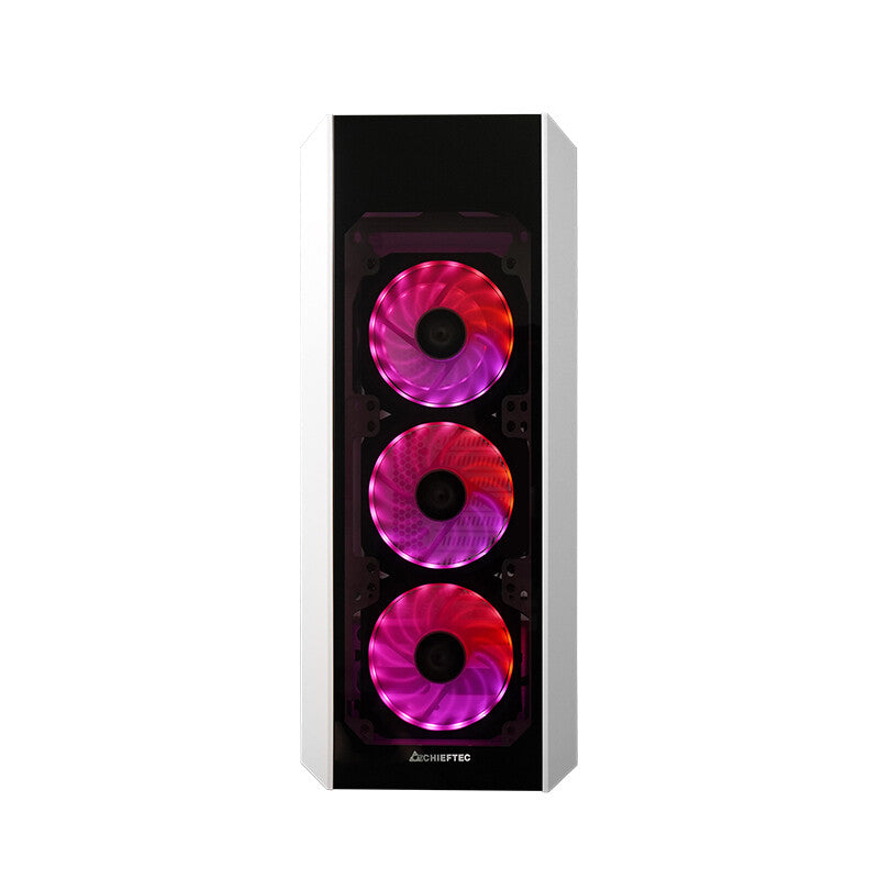 Chieftec SCORPION 3 - ATX Mid Tower Case in White / Black