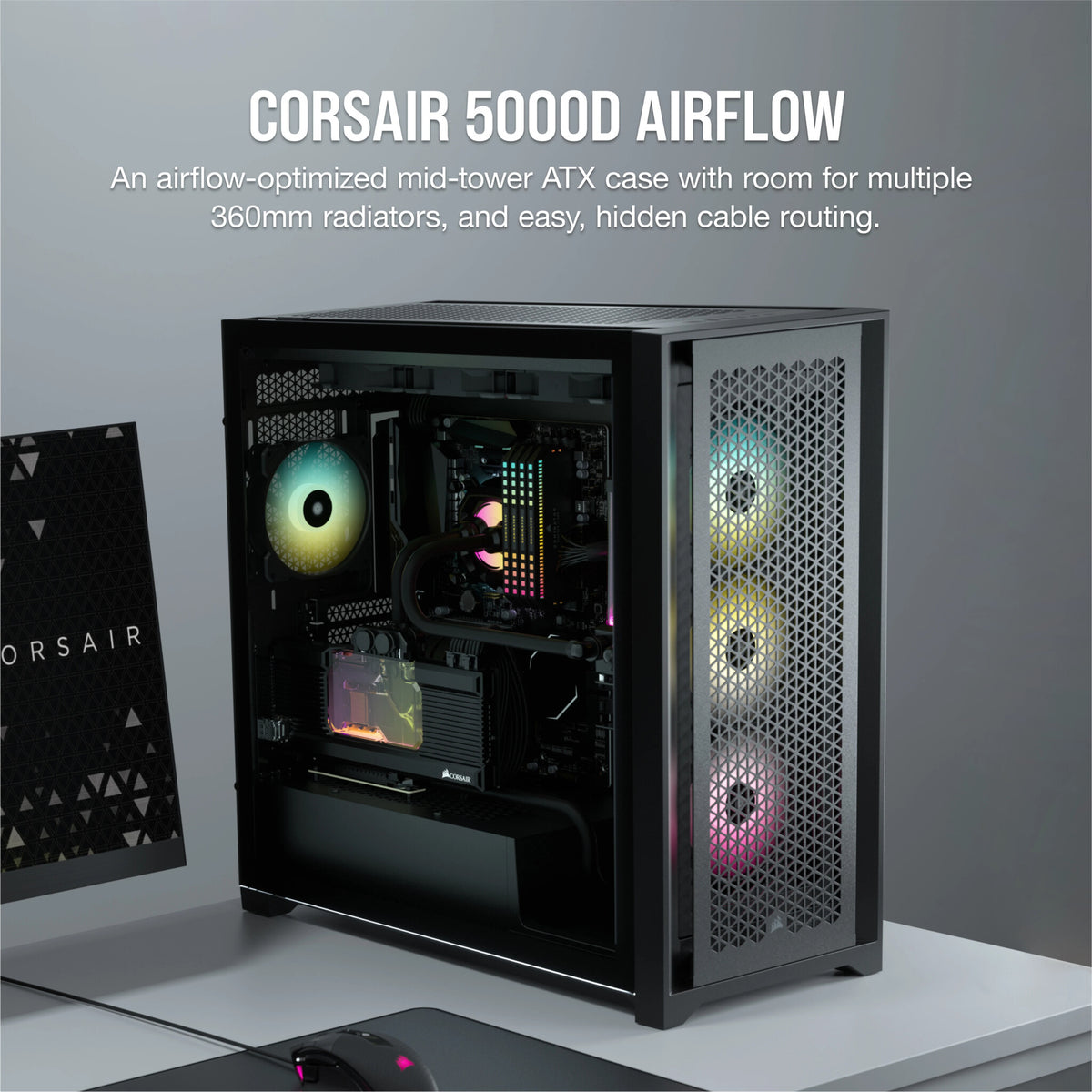 Corsair 5000D AIRFLOW - ATX Mid Tower Case in Black