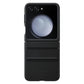 Samsung Flap Eco-Leather Case for Galaxy Z Flip5 in Black