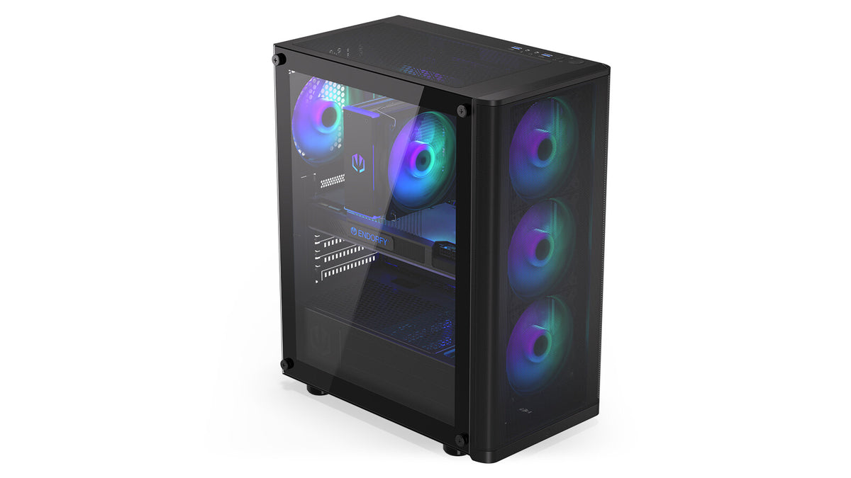 ENDORFY Ventum 200 ARGB - ATX Mid Tower Case in Black