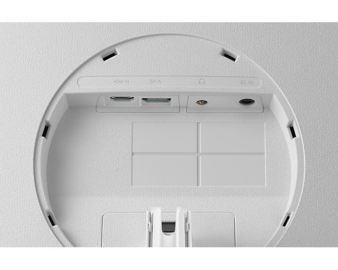 Samsung 590 UR591C computer monitor 80 cm (31.5") 3840 x 2160 pixels 4K Ultra HD White
