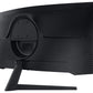 Samsung Odyssey LC34G55TWWPXXU computer monitor 86.4 cm (34") 3440 x 1440 pixels UltraWide Quad HD LED