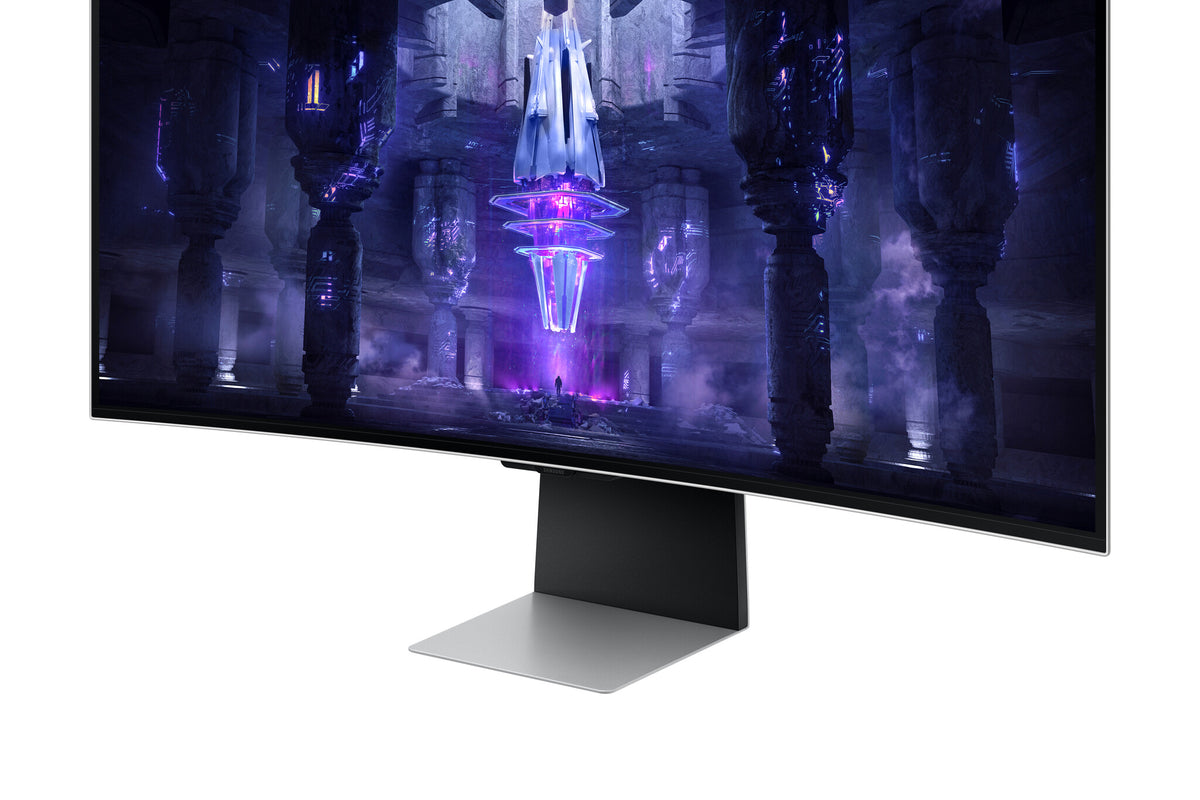 Samsung Odyssey Neo G8 S34BG850SU computer monitor 86.4 cm (34") 3440 x 1440 pixels UltraWide Quad HD OLED Silver