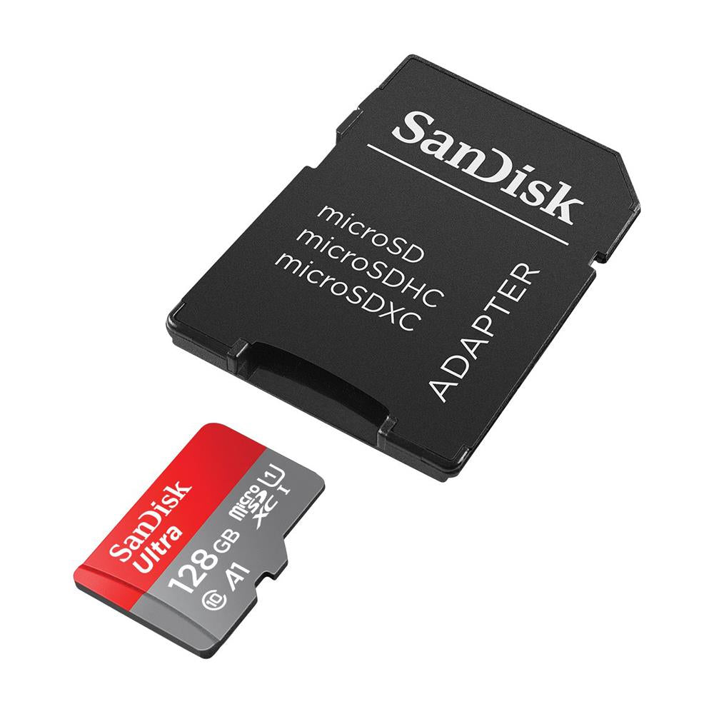 Sandisk Ultra A1 128GB Micro SD Memory Card with Adapter
