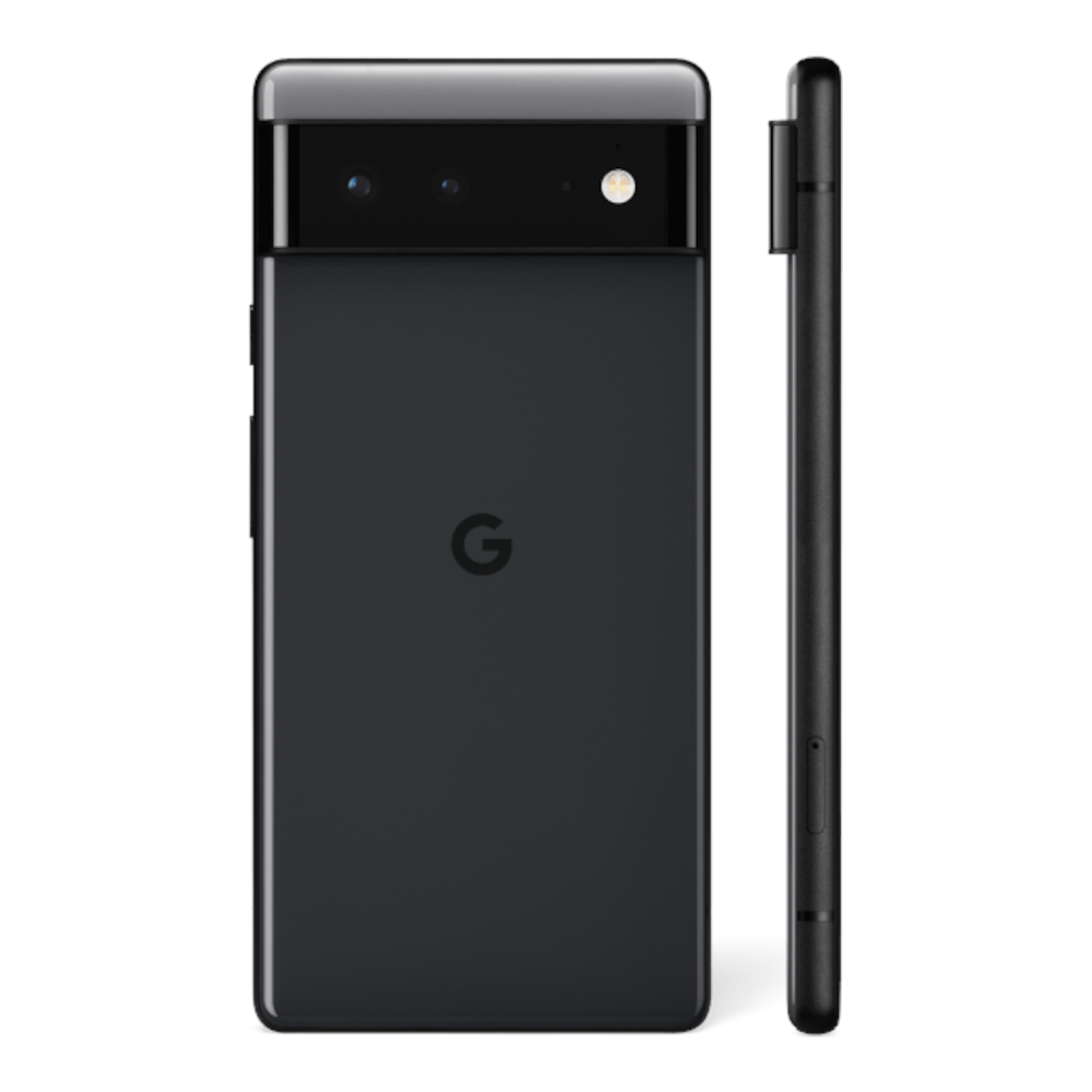 Google Pixel 6 - Stormy Black Back