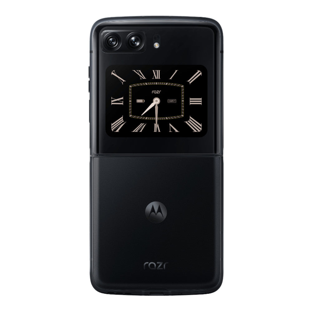 Motorola Razr 2022 Satin Black - Clock